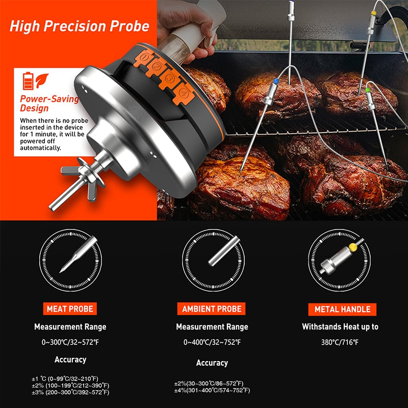 Professional Precision Meat Thermometer Probe