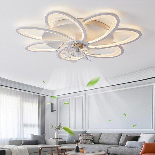 Nordic Creative Ceiling Fan Chandelier