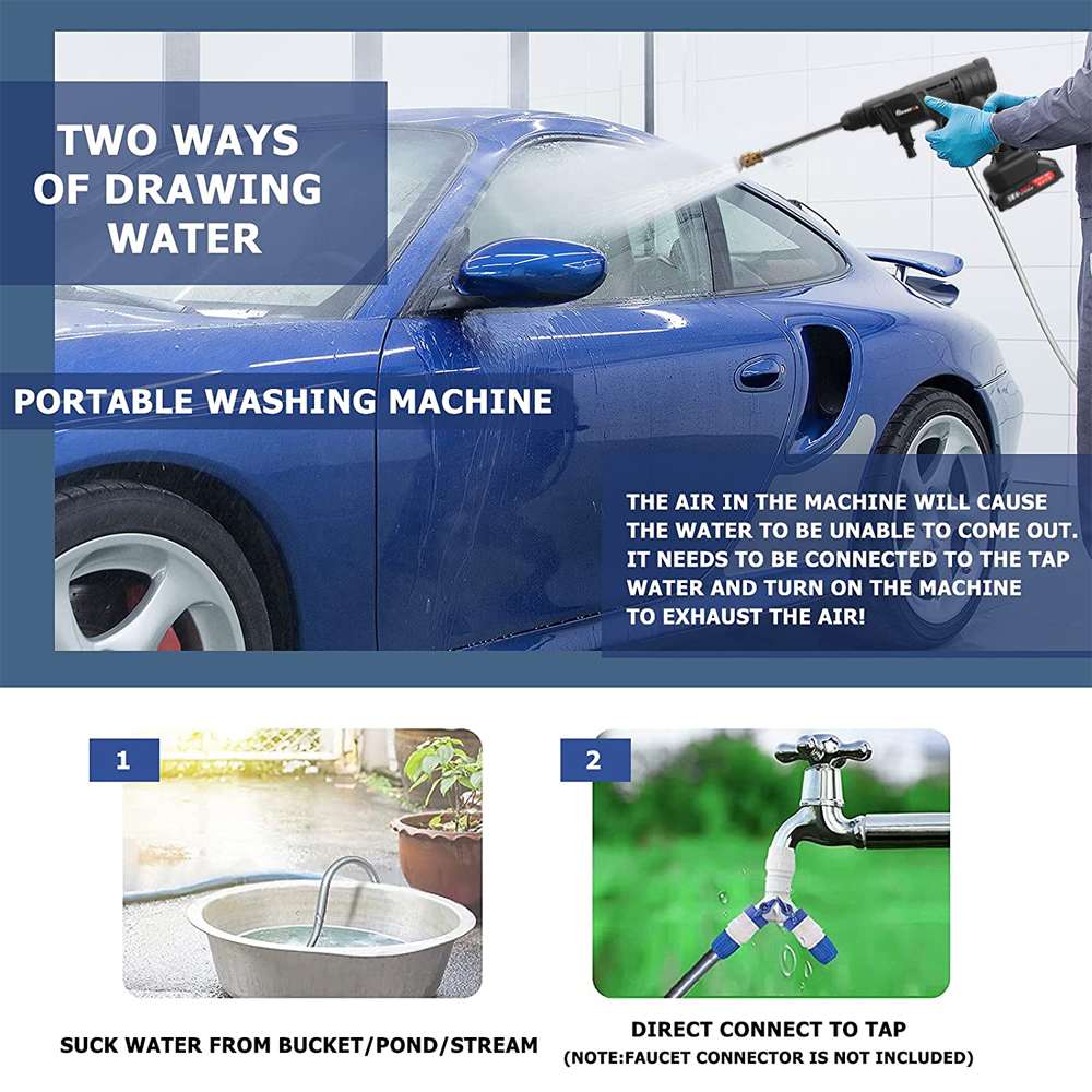 Ultimate Cordless High Pressure Car Washer
