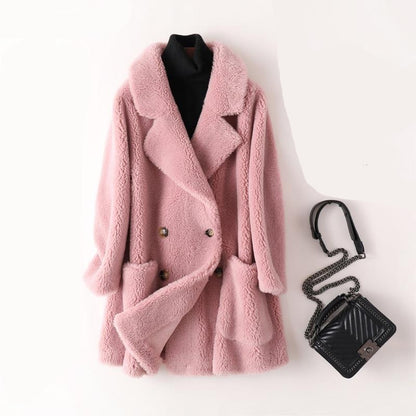 Elegant Loose Large Fur Coat