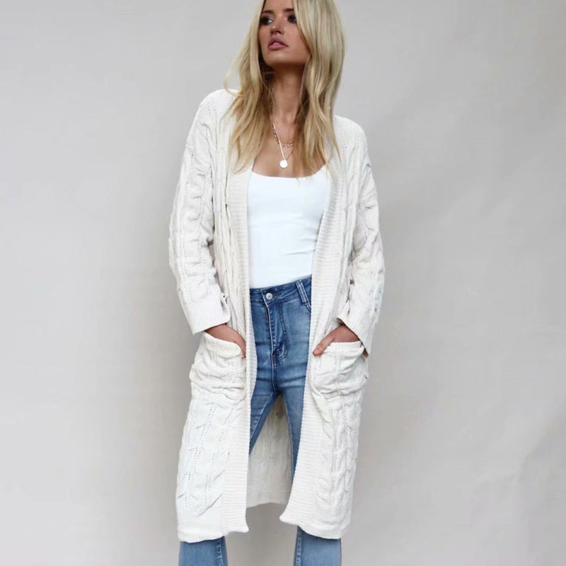 Keeping it Cool Cable Knit Cardigan