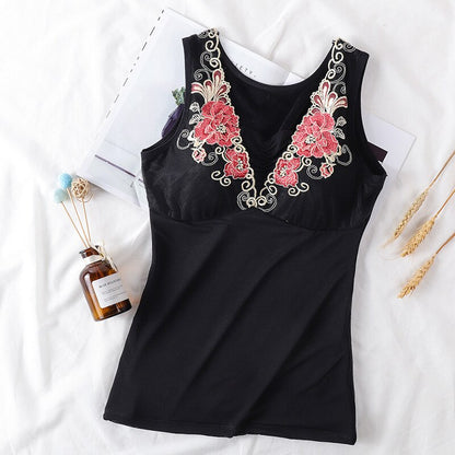 Underwear Floral Tank Tops