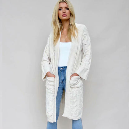 Keeping it Cool Cable Knit Cardigan