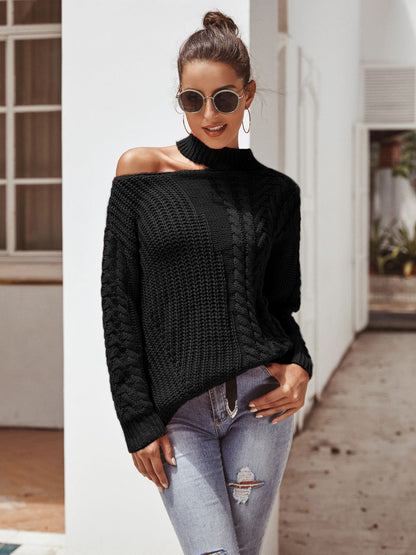 Mood Setter Cable Knit Sweater