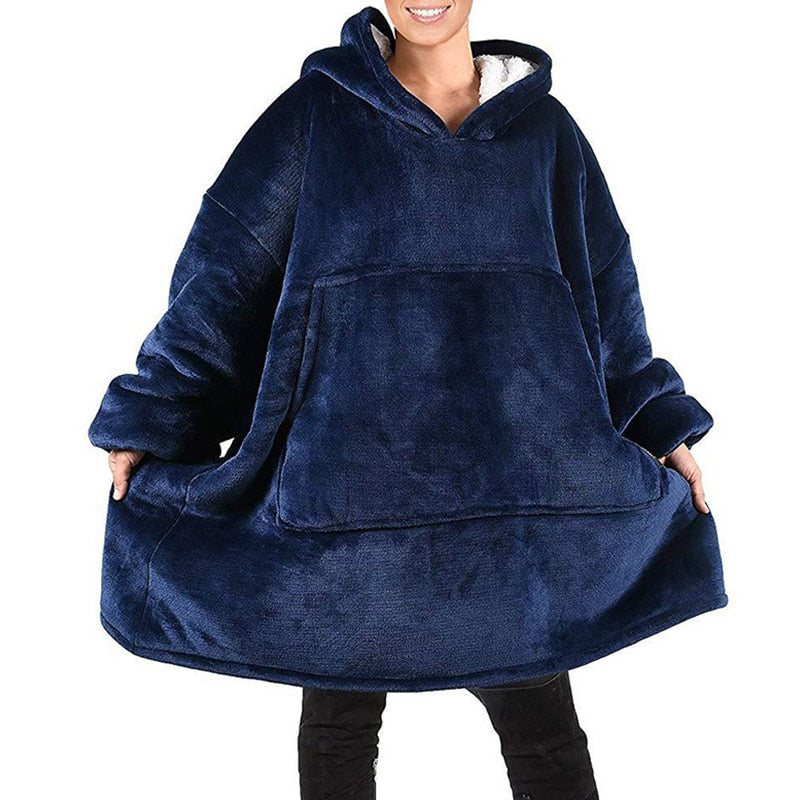 Women Fleece Oversized Hoodie