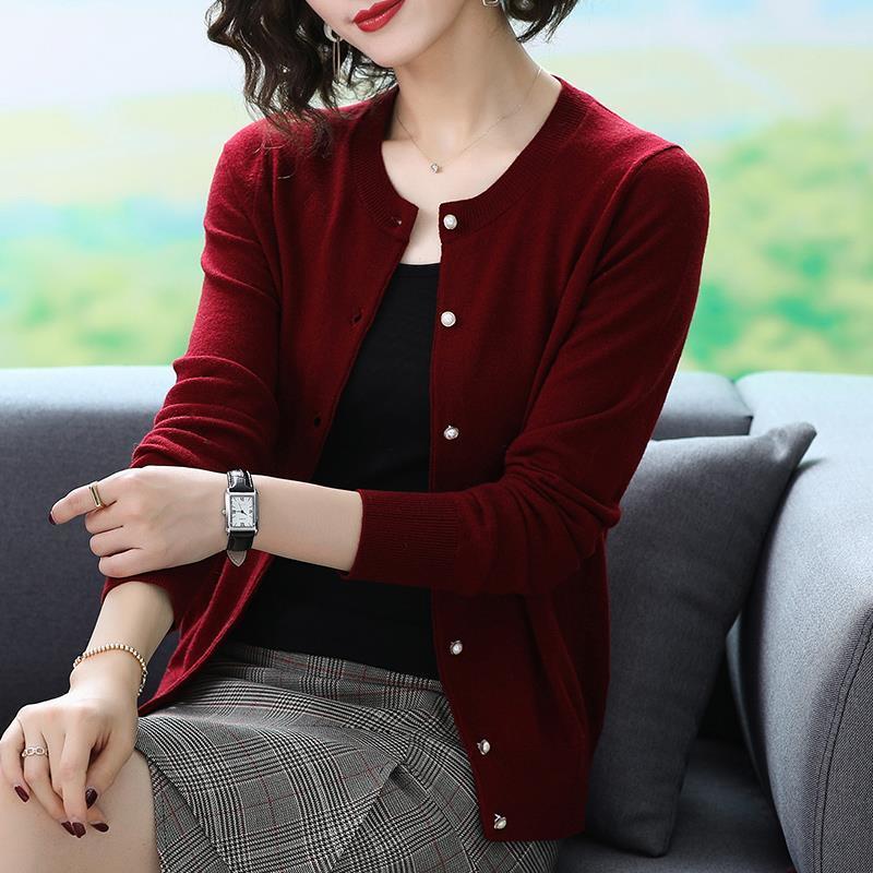 Women Long Sleeve Knit Sweater