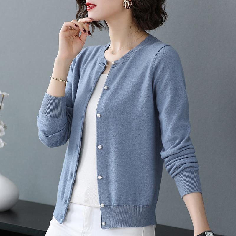 Women Long Sleeve Knit Sweater