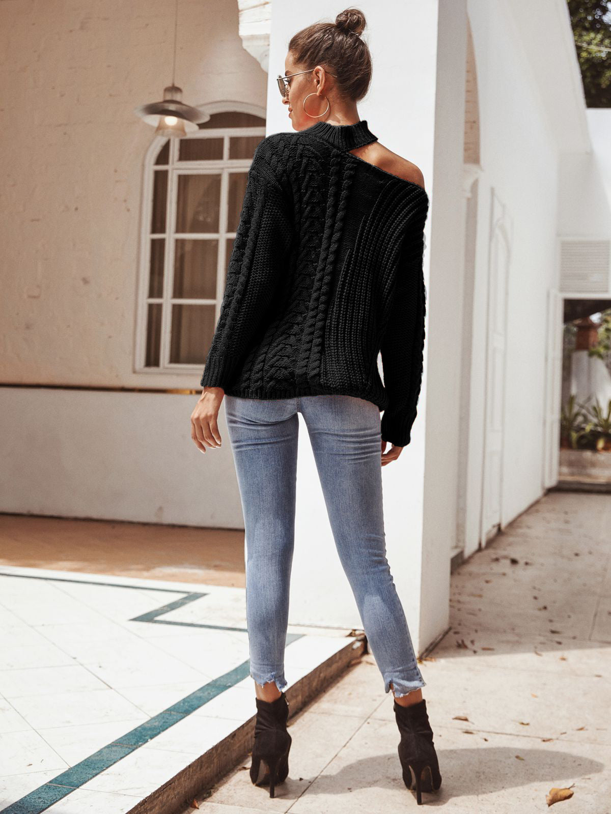 Mood Setter Cable Knit Sweater