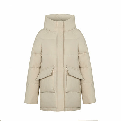 Warm Loose Hooded Coat