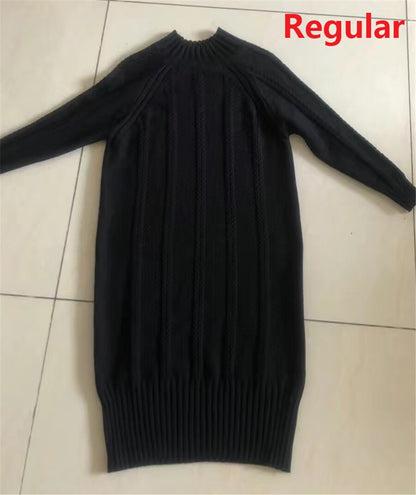 Thicken Plus Velvet Sweater Dress