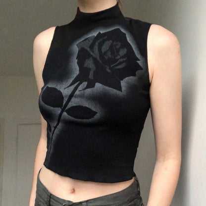 Gothic Aesthetic Vintage Corset Crop Top