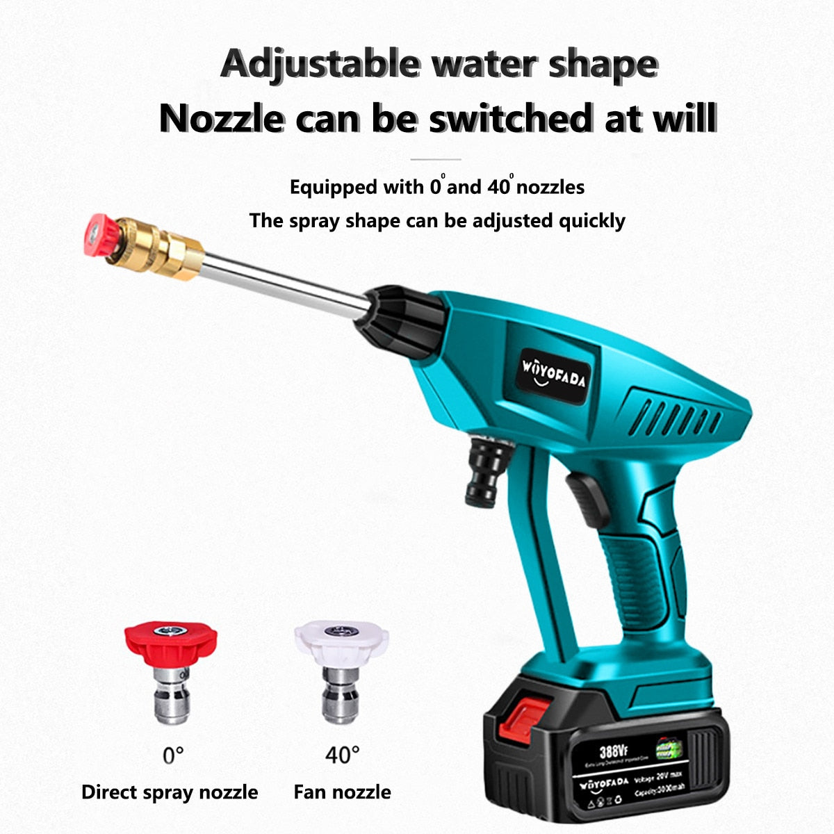 Cordless High-Pressure Washer Cleaner