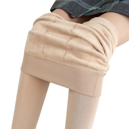 Women Winter Velvet Stretchy Leggings