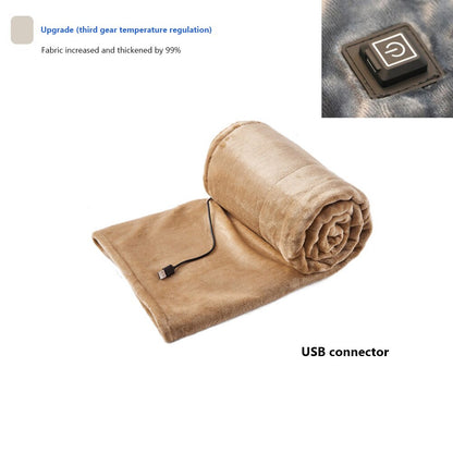 Usb Soft Flannel Heated Blanket