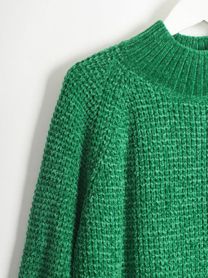 Elegant Knit Sweater Dress