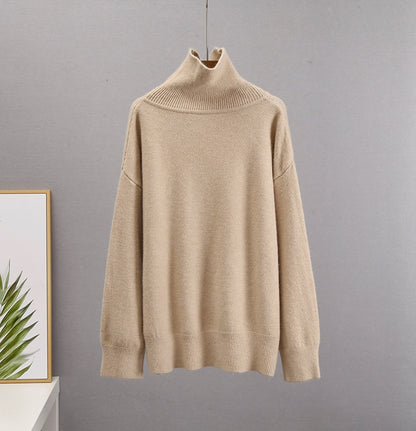 Chic Turtle Neck Autumn Winter Sweater