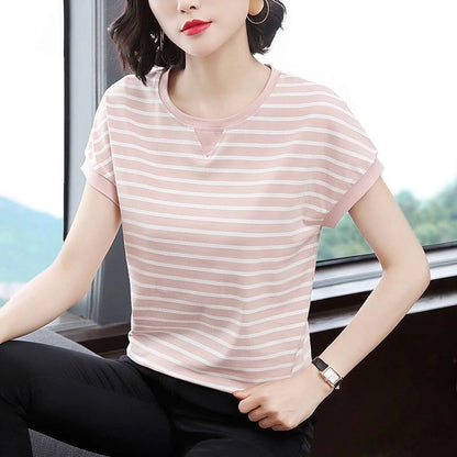 Striped Short-Sleeved T-shirt