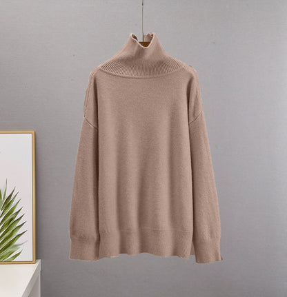 Chic Turtle Neck Autumn Winter Sweater