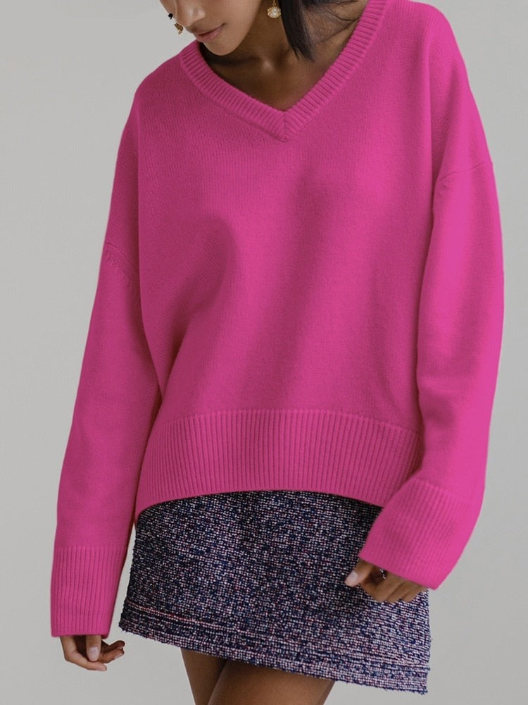 Women Oversize Pullover Sweater
