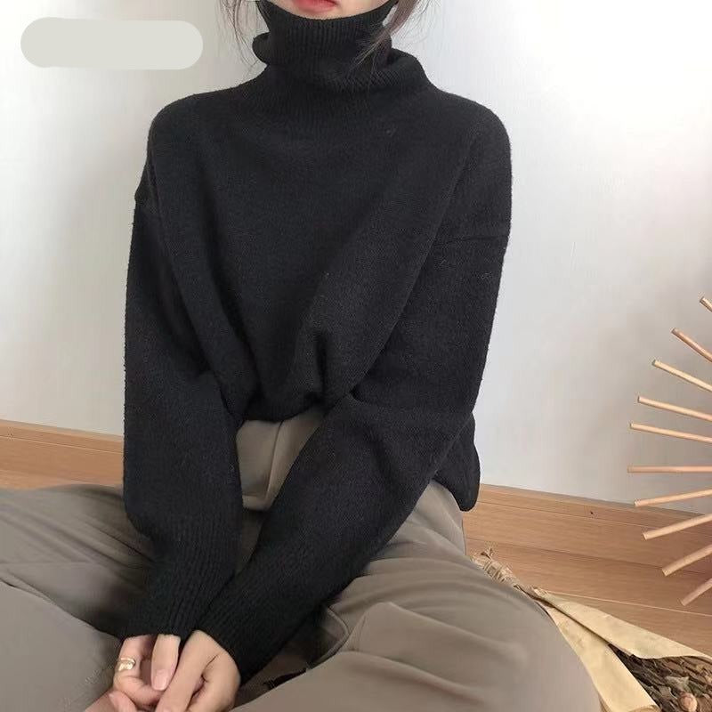 Cashmere Elegant Turtle Neck Women Sweater