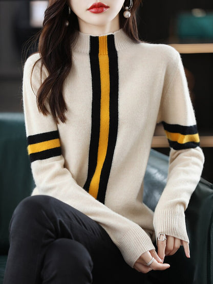 Merino Wool Turtleneck Sweater