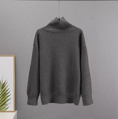 Chic Turtle Neck Autumn Winter Sweater