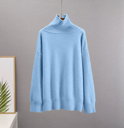 Chic Turtle Neck Autumn Winter Sweater