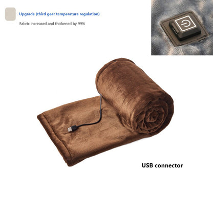 Usb Soft Flannel Heated Blanket