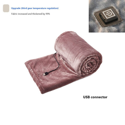 Usb Soft Flannel Heated Blanket