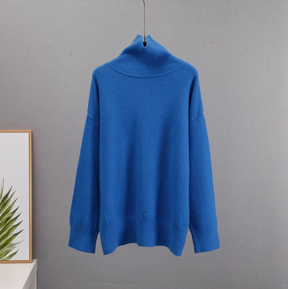 Chic Turtle Neck Autumn Winter Sweater