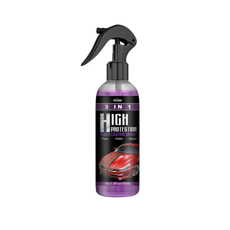 Spray renovateur peinture auto 3 en 1