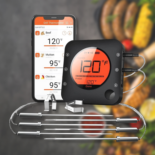 CookMaster Pro - Wireless Meat Thermometer